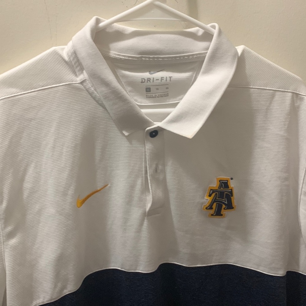 Nike Drifit North Carolina A&T collared shirt size XL